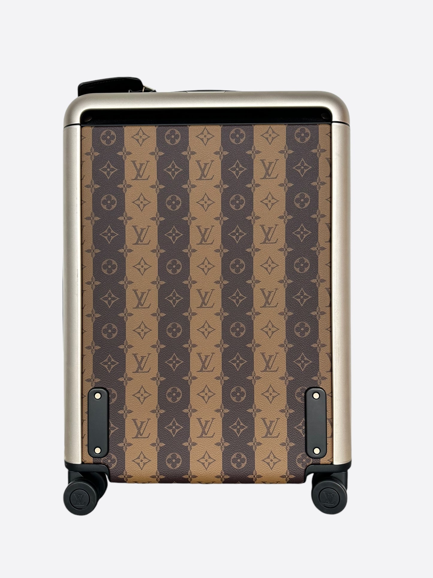 Louis Vuitton Nigo Brown Striped Monogram Duck Horizon 55