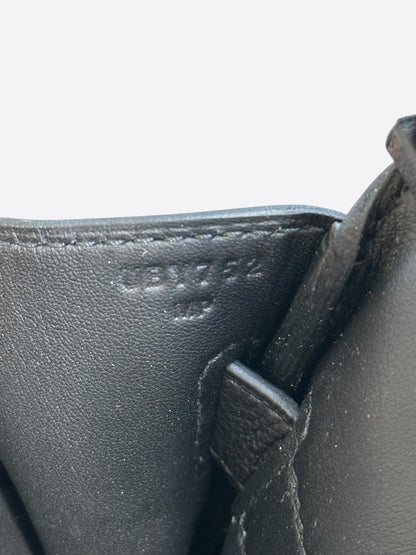 Hermes Black Togo & Palladium Hardware HAC A Dos PM Backpack
