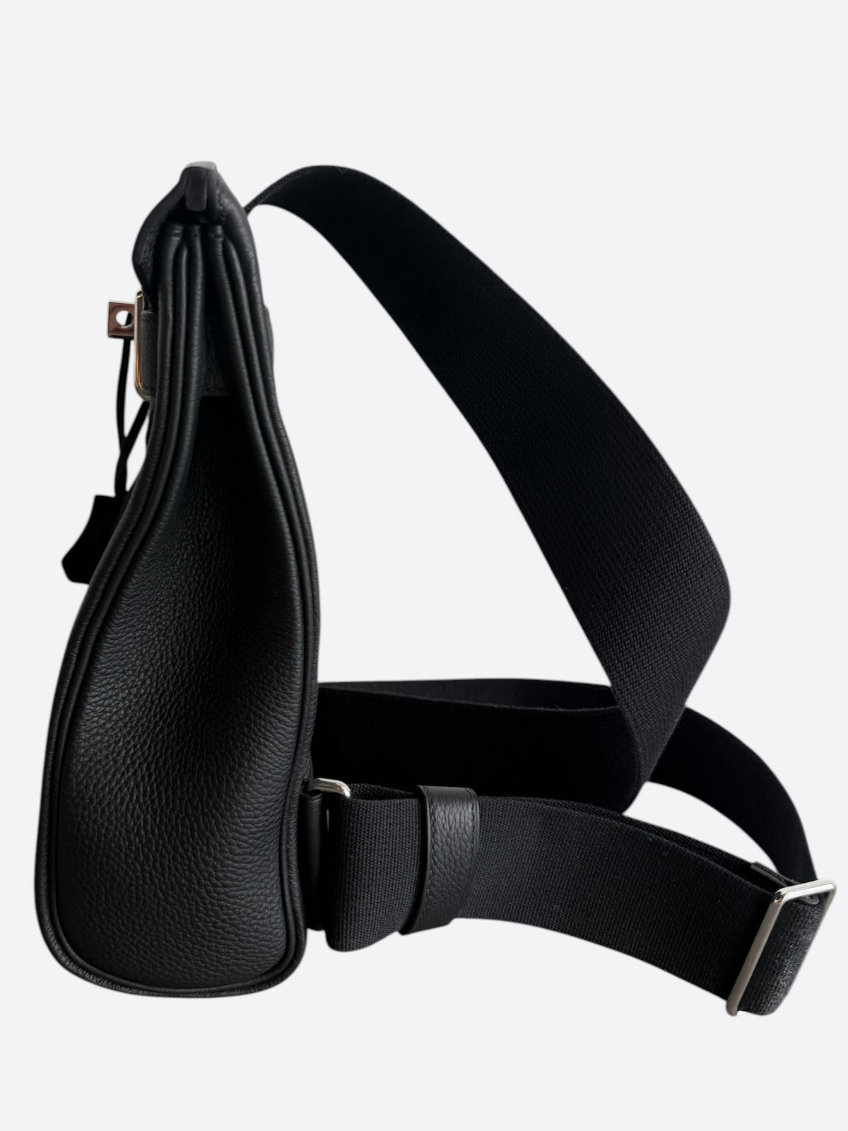 Hermes Black Togo & Palladium Hardware HAC A Dos PM Backpack