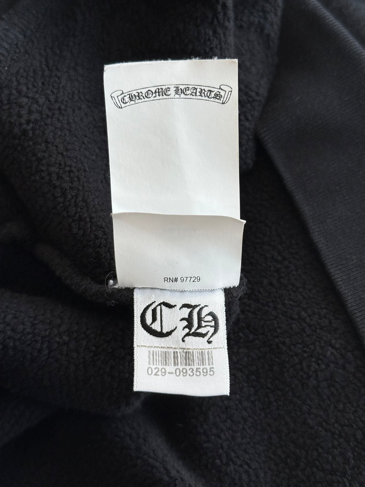 Chrome Hearts Black Cross Patch Sweater