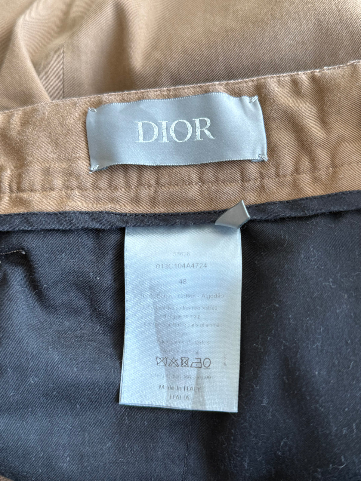 Dior Tan Chino Pants