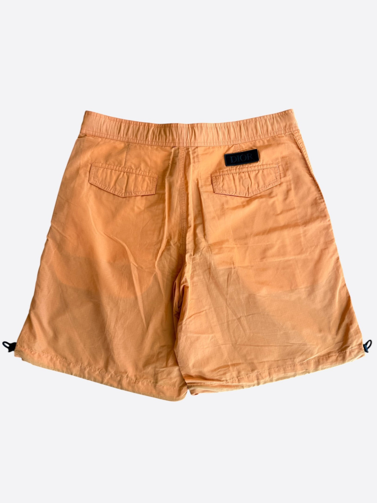Dior Orange Bermuda Shorts