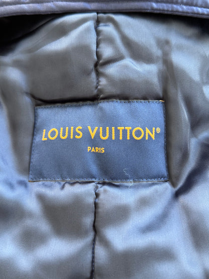 Louis Vuitton Navy & White Crystal Lovers Varsity Jacket