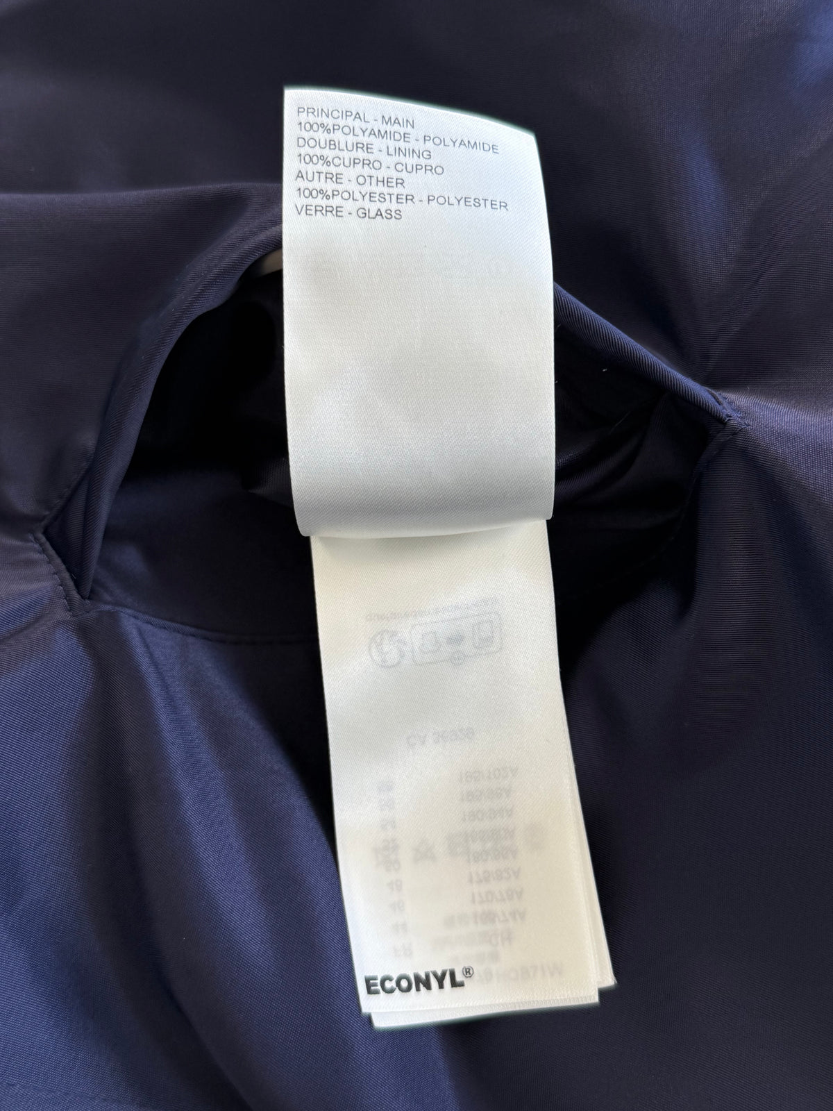 Louis Vuitton Navy & White Crystal Lovers Varsity Jacket