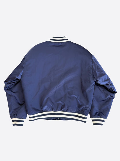 Louis Vuitton Navy & White Crystal Lovers Varsity Jacket