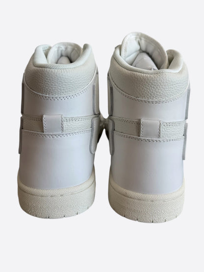 Amiri White Skeleton High Top Sneakers