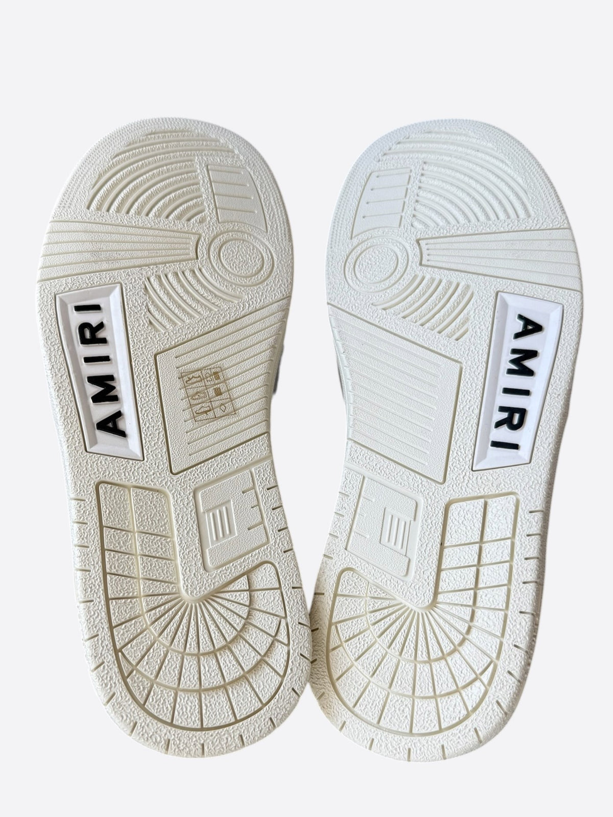 Amiri White Skeleton High Top Sneakers