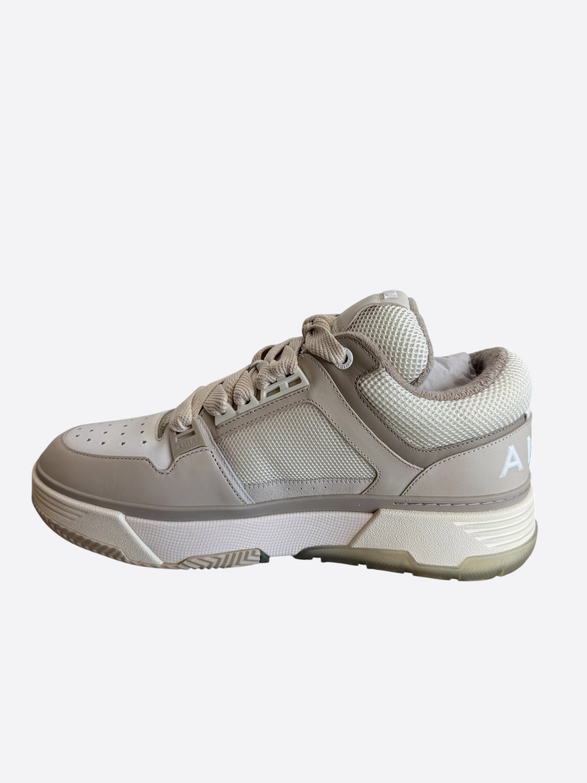 Amiri Beige & White MA-1 Sneakers