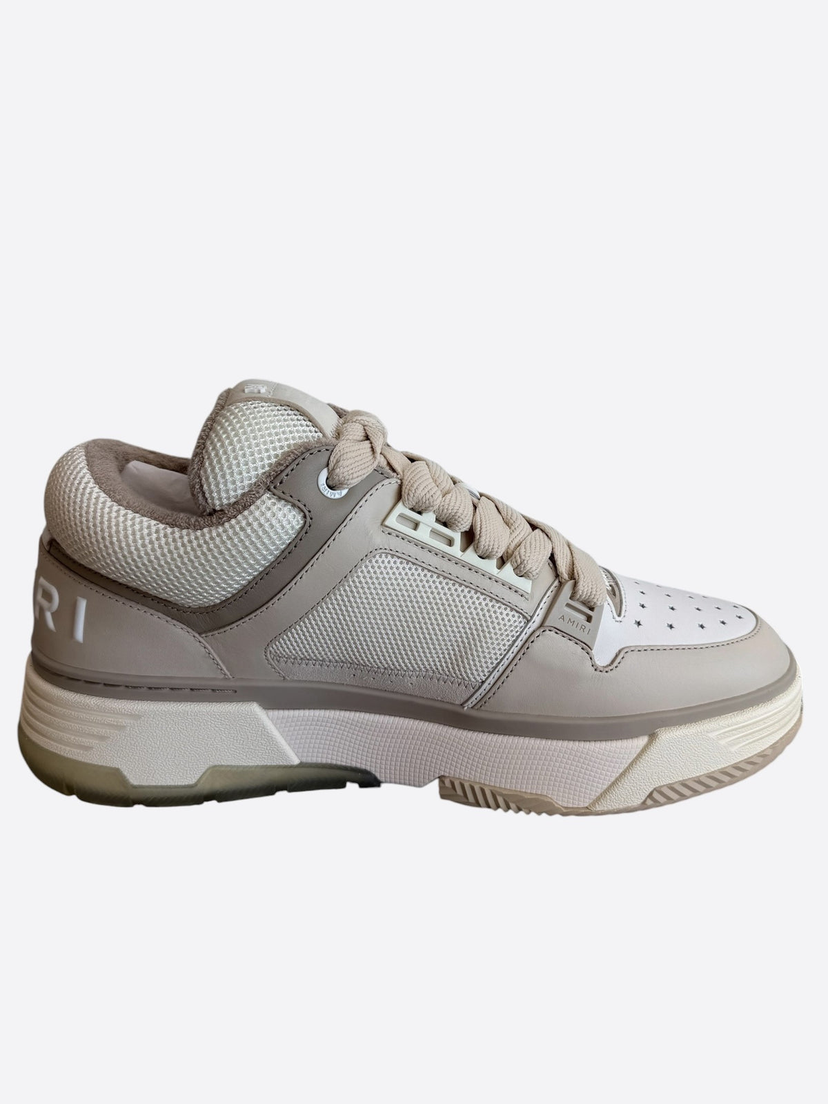 Amiri Beige & White MA-1 Sneakers