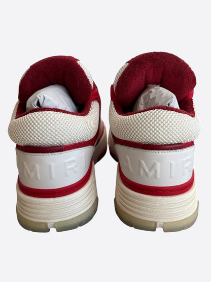 Amiri White & Red MA-1 Sneakers