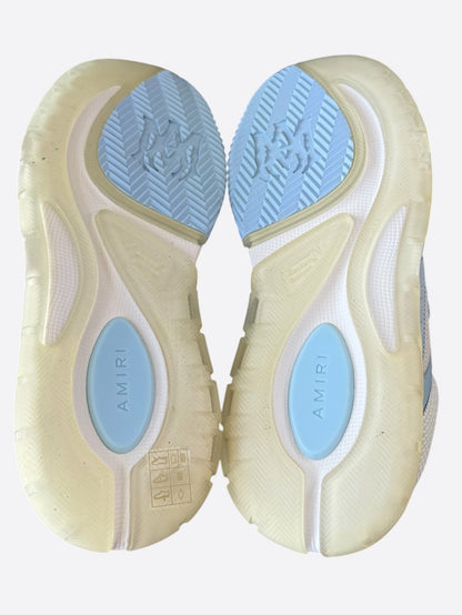 Amiri White & Blue MA-1 Sneakers