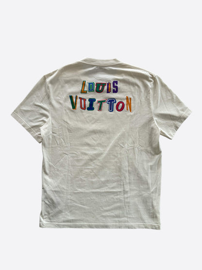 Louis Vuitton NBA White Logo T-Shirt