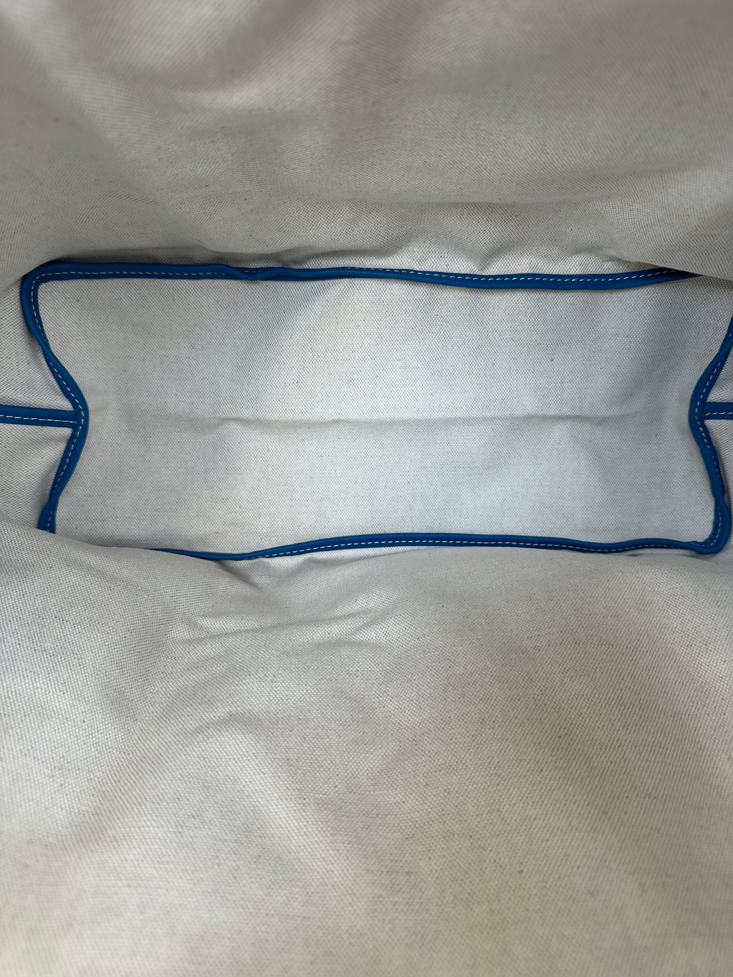 Goyard Blue St. Louis Tote Bag