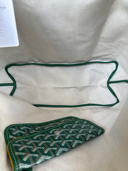 Goyard Green St. Louis Tote Bag