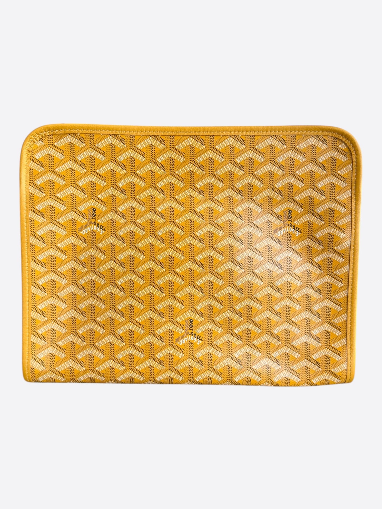 Goyard Yellow Jouvence GM Toiletry Bag