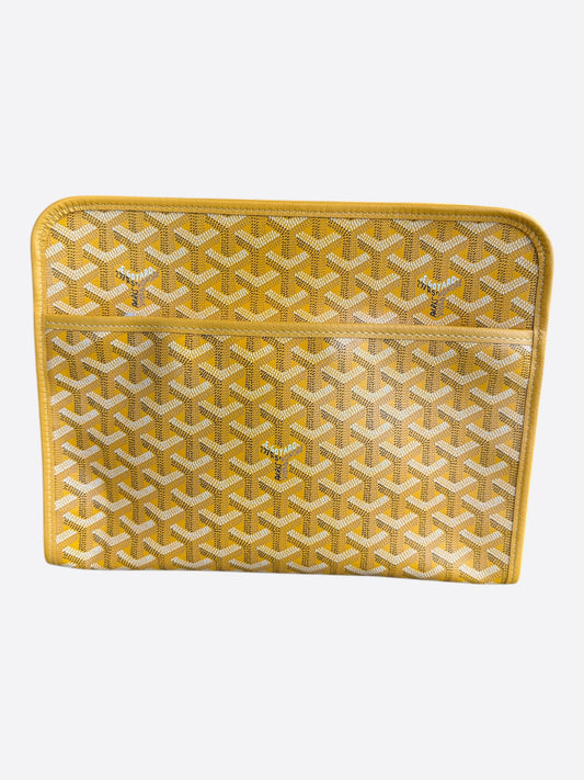 Goyard Yellow Jouvence GM Toiletry Bag