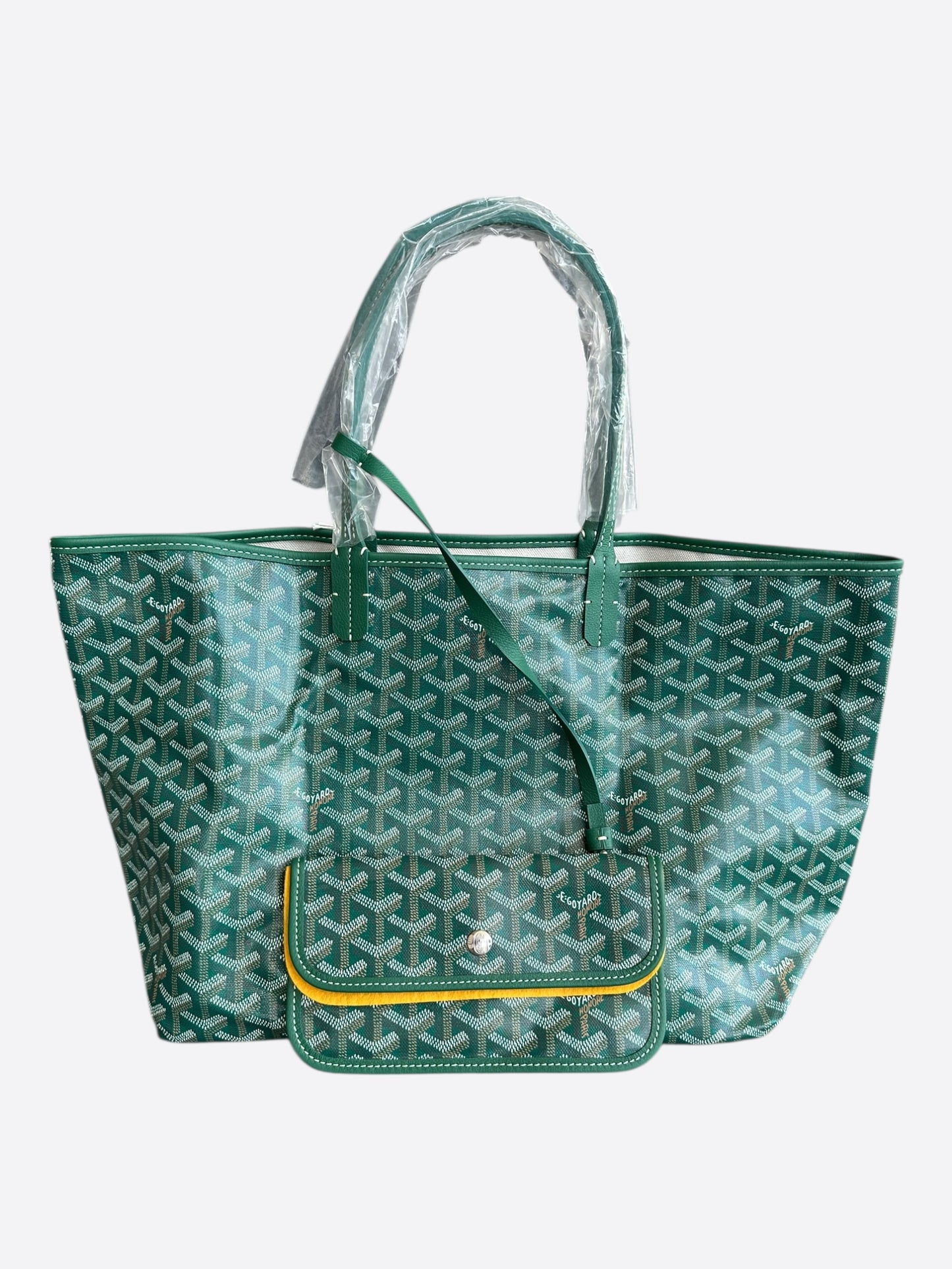 Goyard Green St. Louis Tote Bag