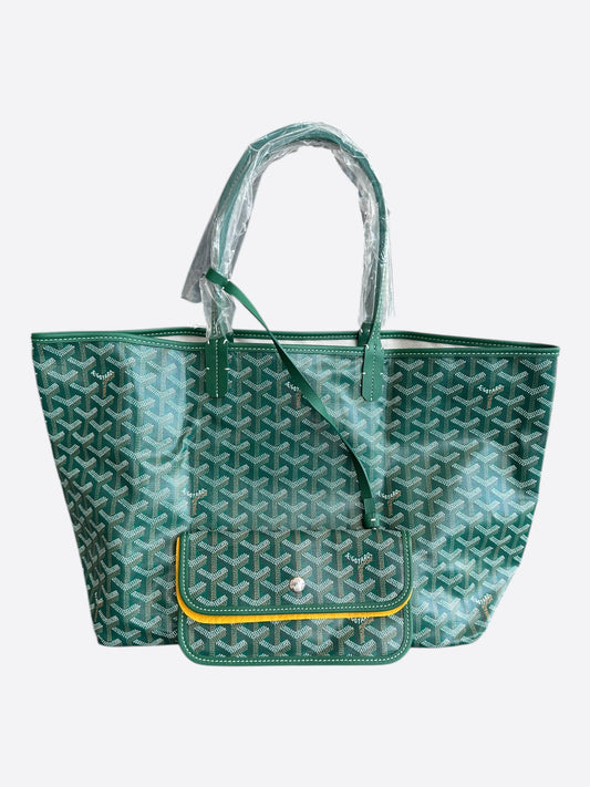Goyard Green St. Louis Tote Bag
