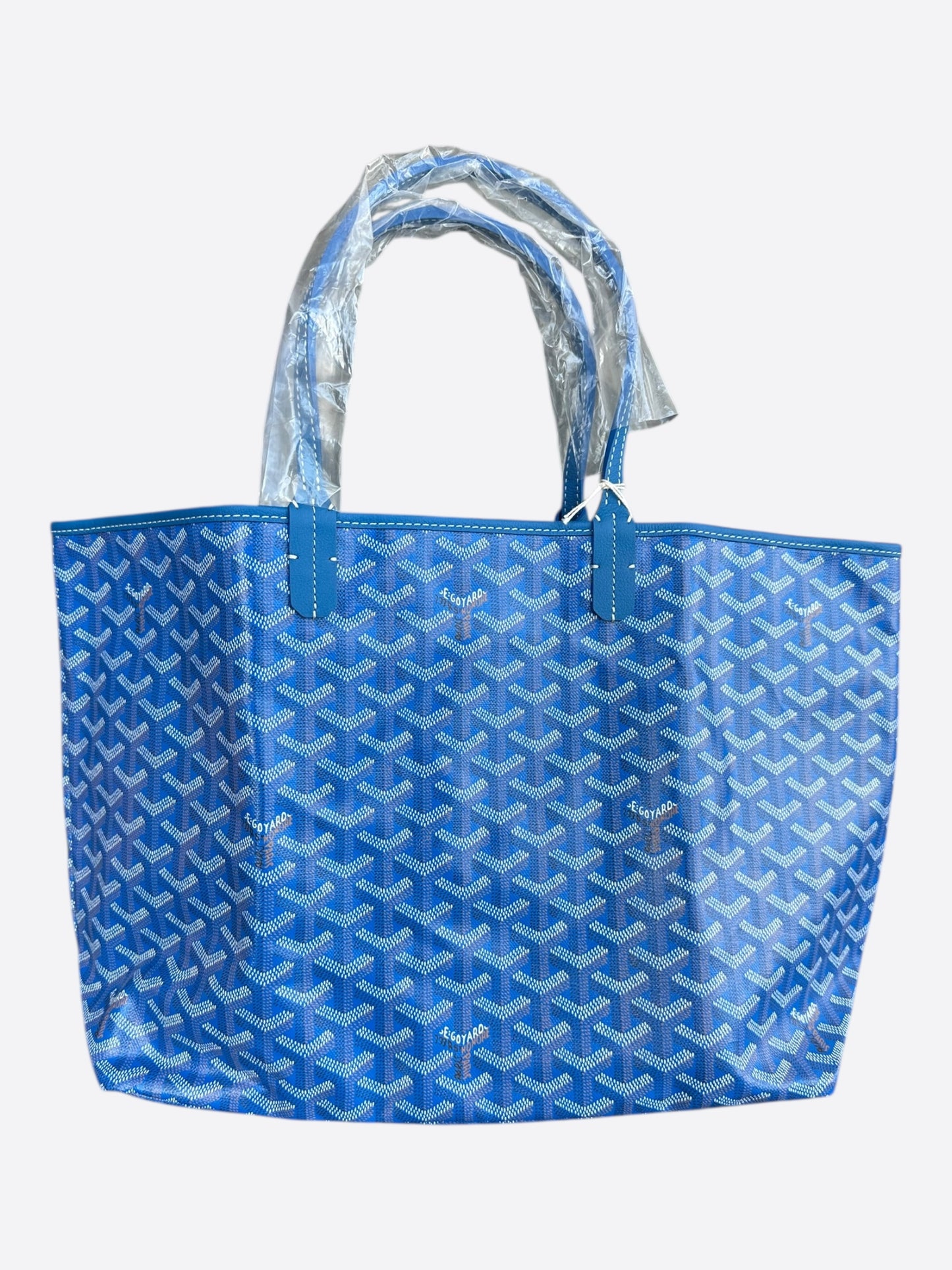 Goyard Blue St. Louis Tote Bag