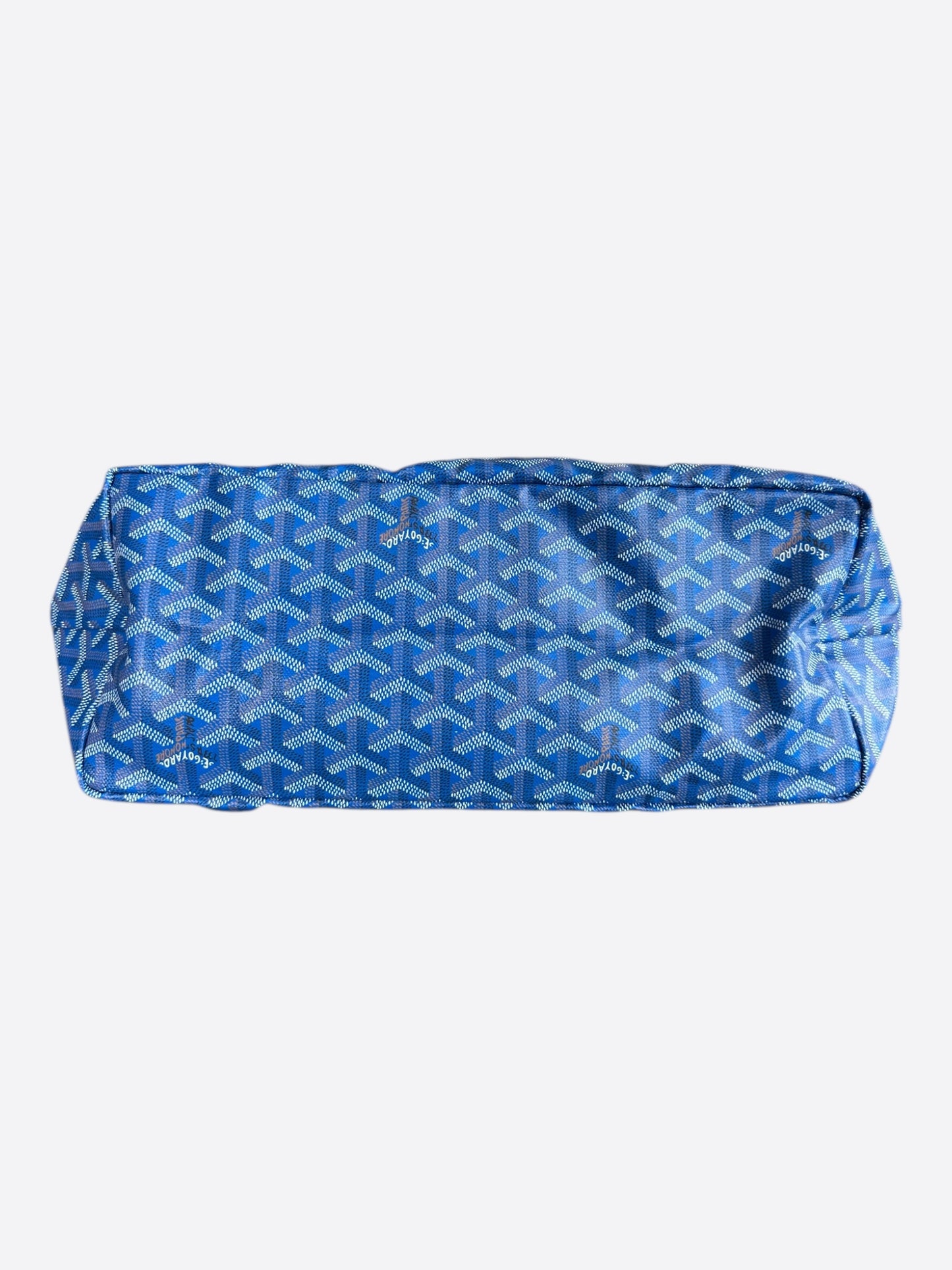 Goyard Blue St. Louis Tote Bag