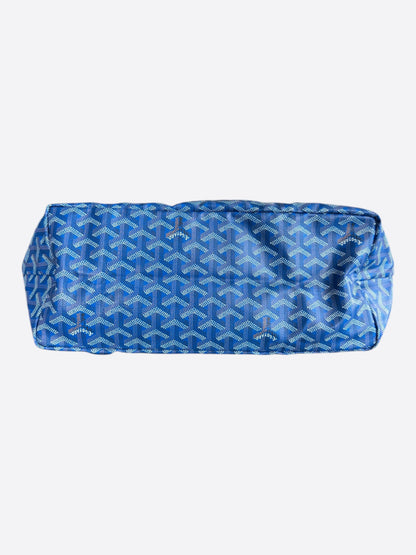 Goyard Blue St. Louis Tote Bag