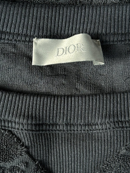 Dior Black Oblique Towel T-Shirt