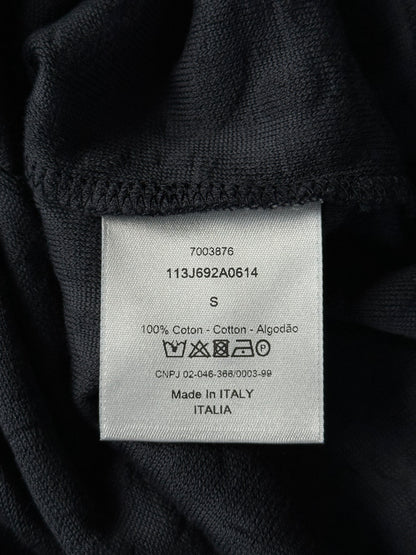 Dior Black Oblique Towel T-Shirt