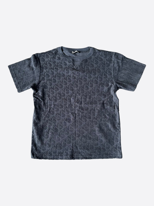 Dior Black Oblique Towel T-Shirt