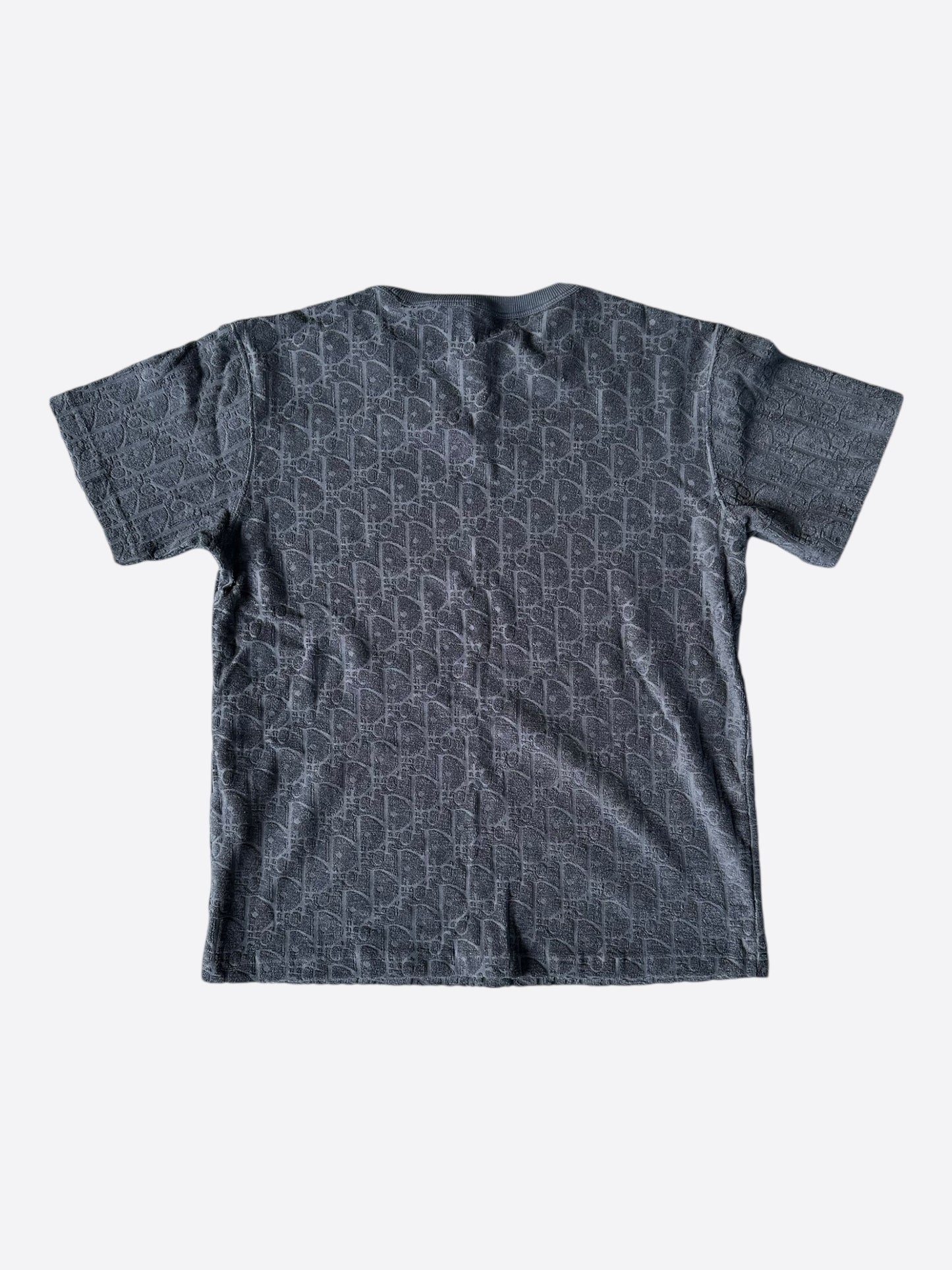 Dior Black Oblique Towel T-Shirt