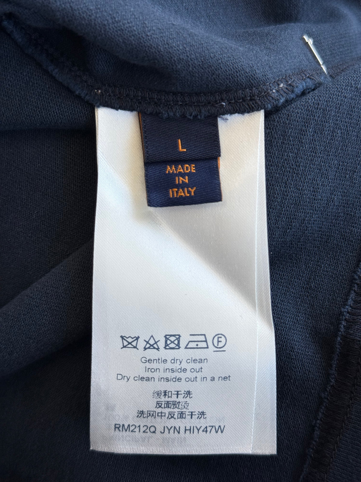 Louis Vuitton Navy Staples T-Shirt