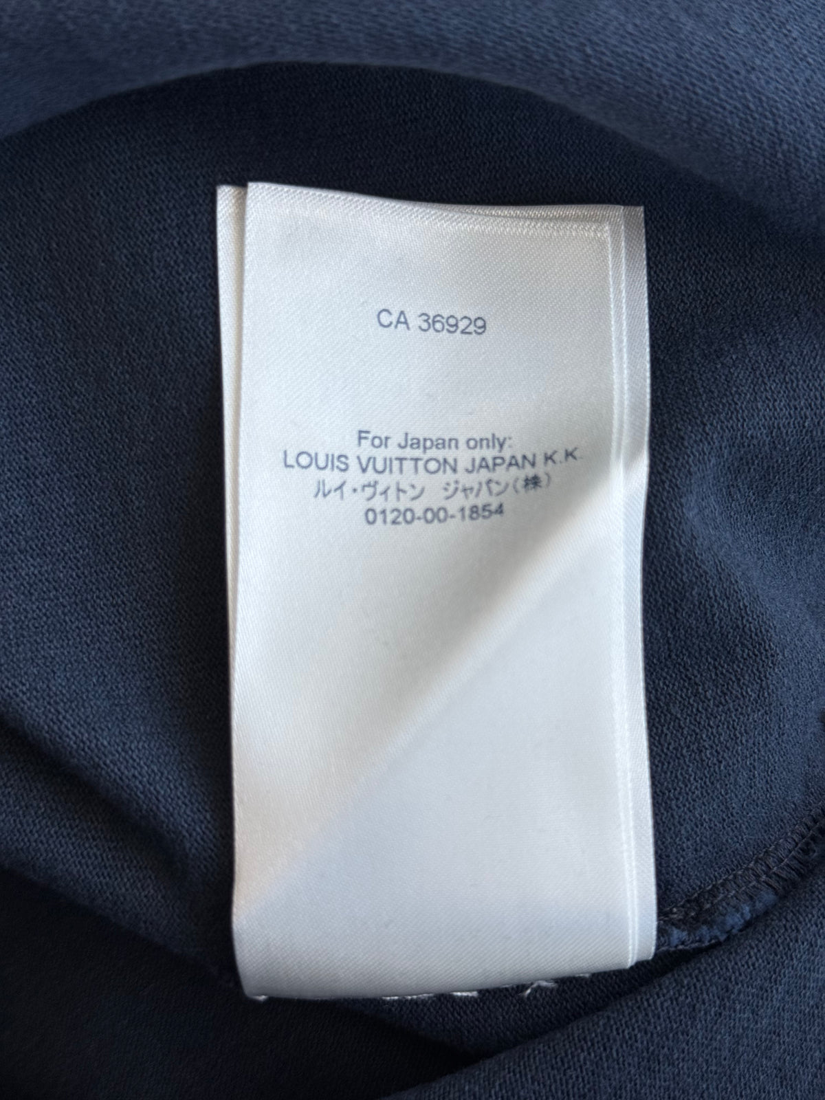 Louis Vuitton Navy Staples T-Shirt