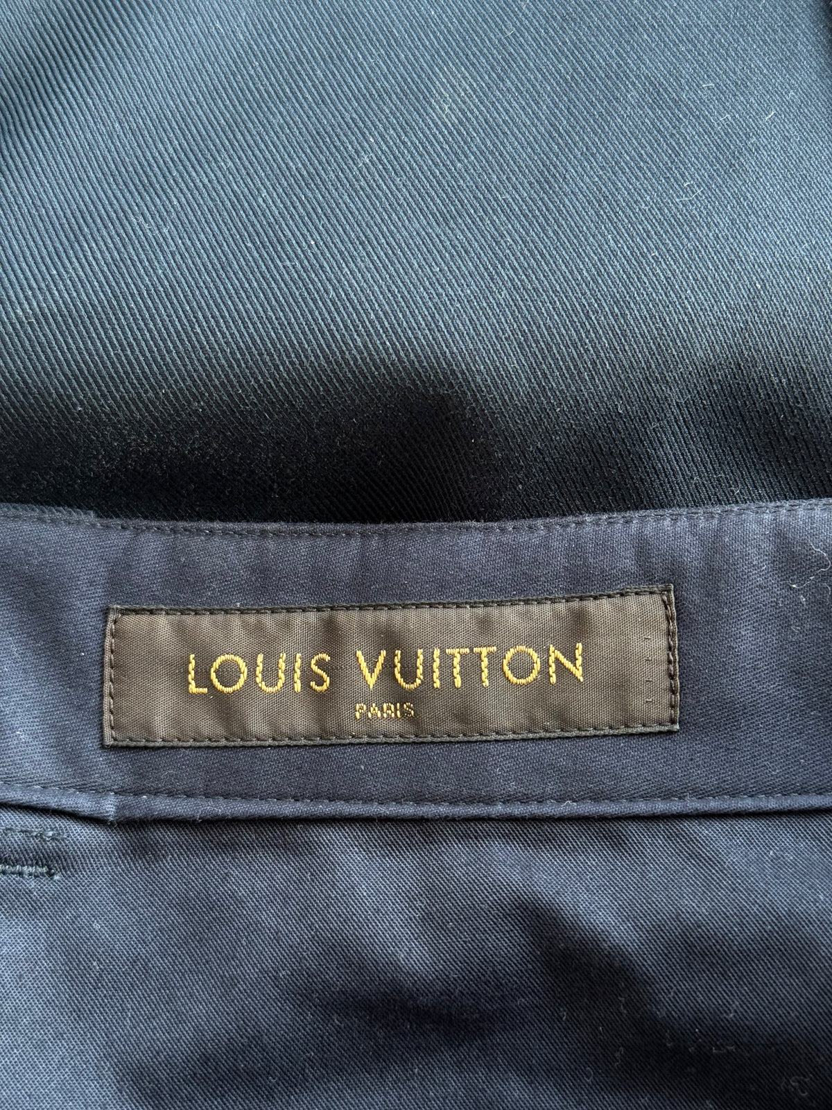 Louis Vuitton Navy Cargo Pants