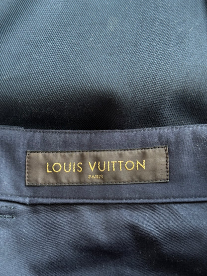 Louis Vuitton Navy Cargo Pants