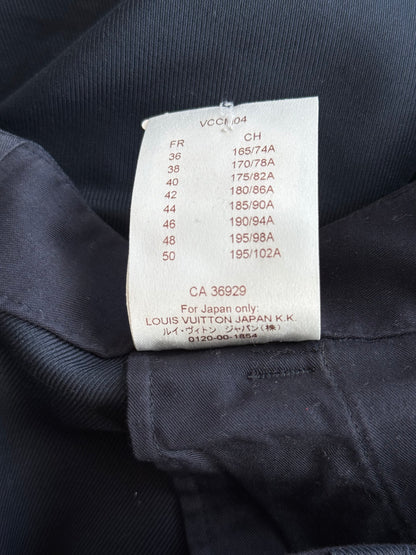 Louis Vuitton Navy Cargo Pants