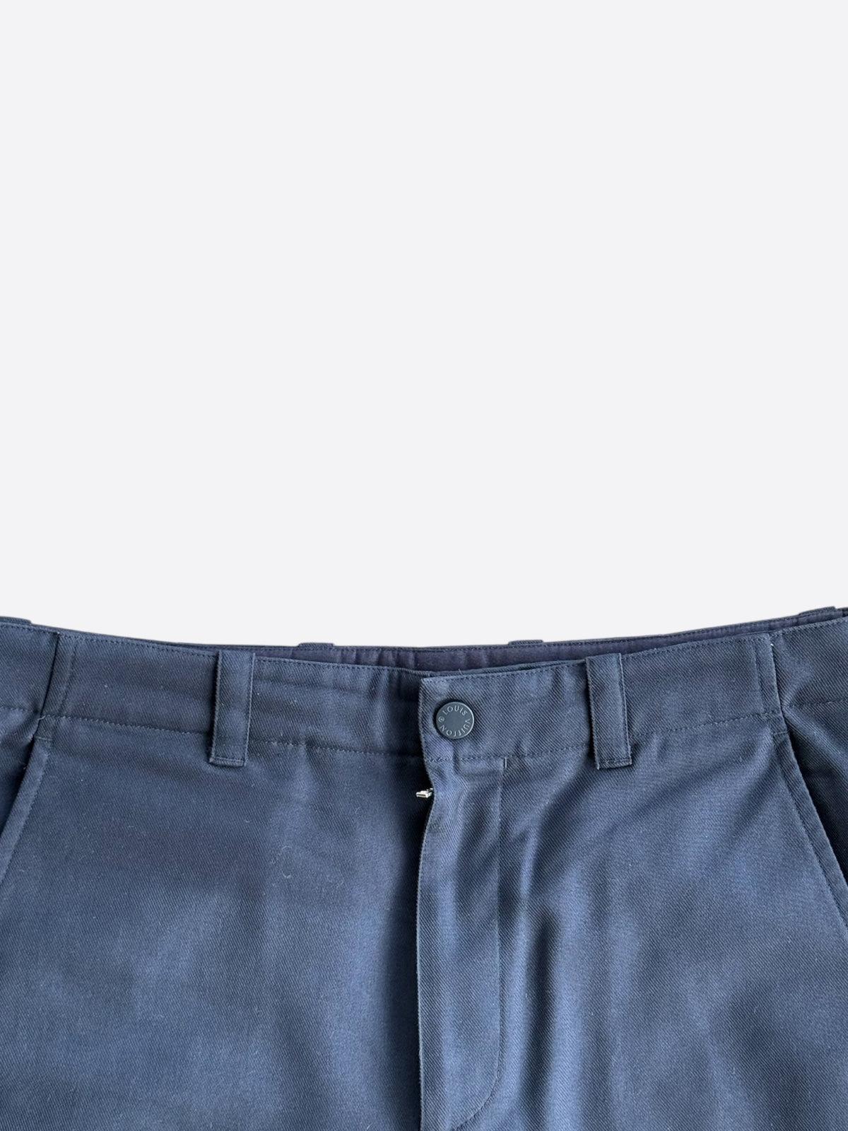 Louis Vuitton Navy Cargo Pants