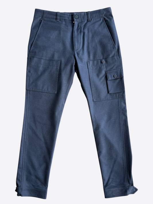 Louis Vuitton Navy Cargo Pants