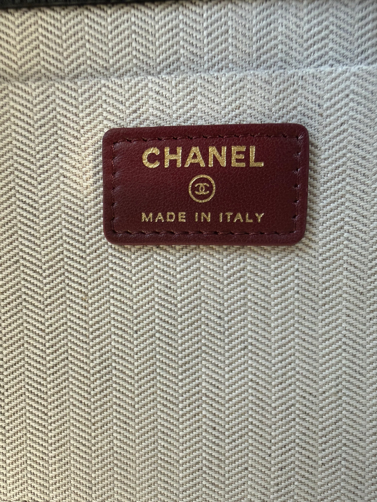 Chanel Black Calfskin Metiers D'Art Medium Pouch