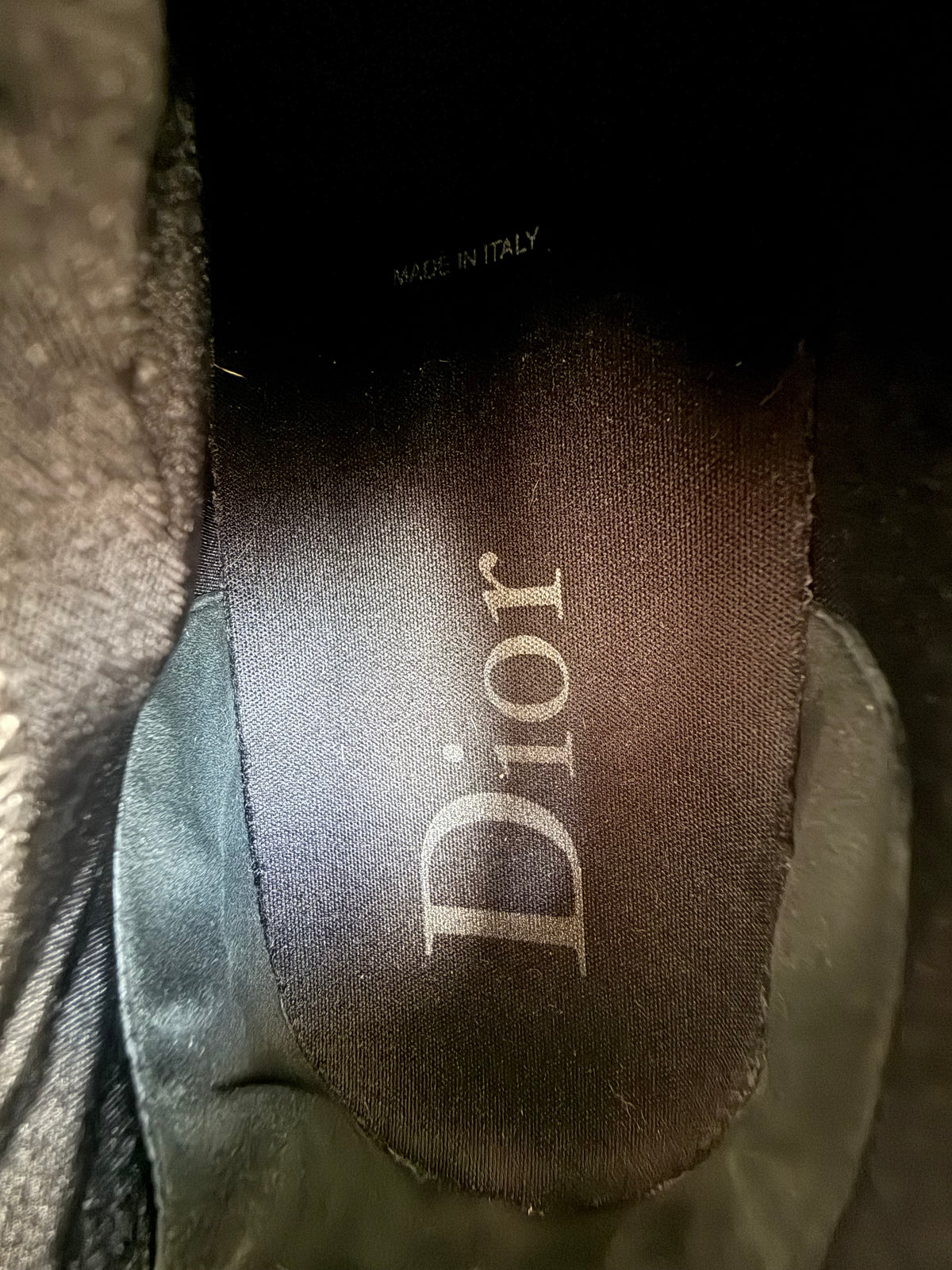 Dior Black & White Logo B21 Sneakers