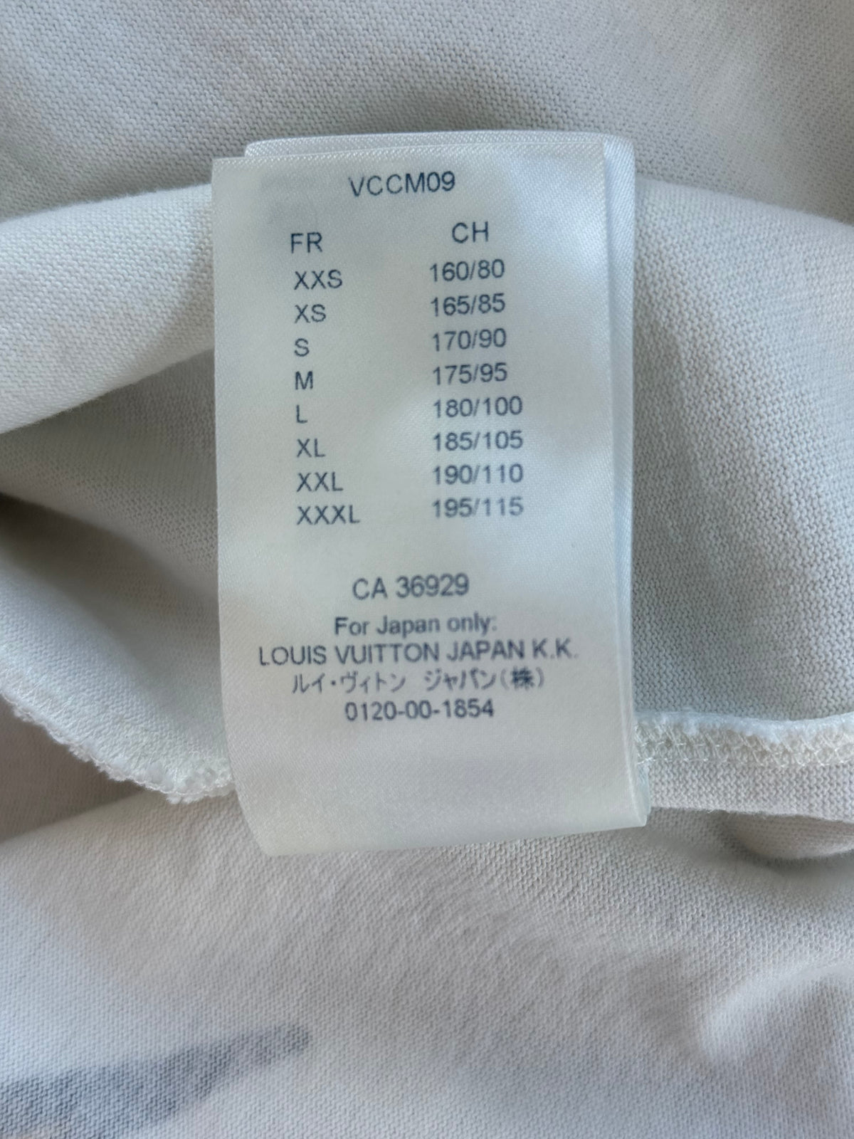 Louis Vuitton White Burning House T-Shirt