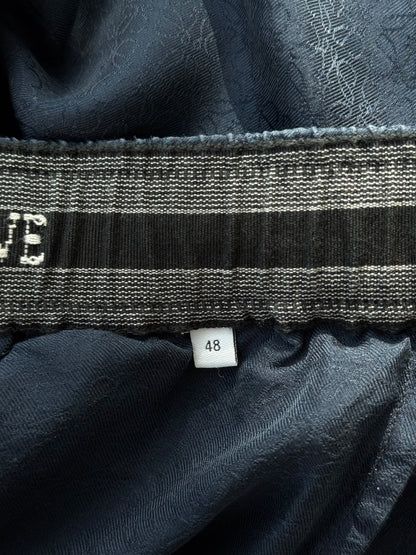 Loewe Navy Jacquard Monogram Shorts