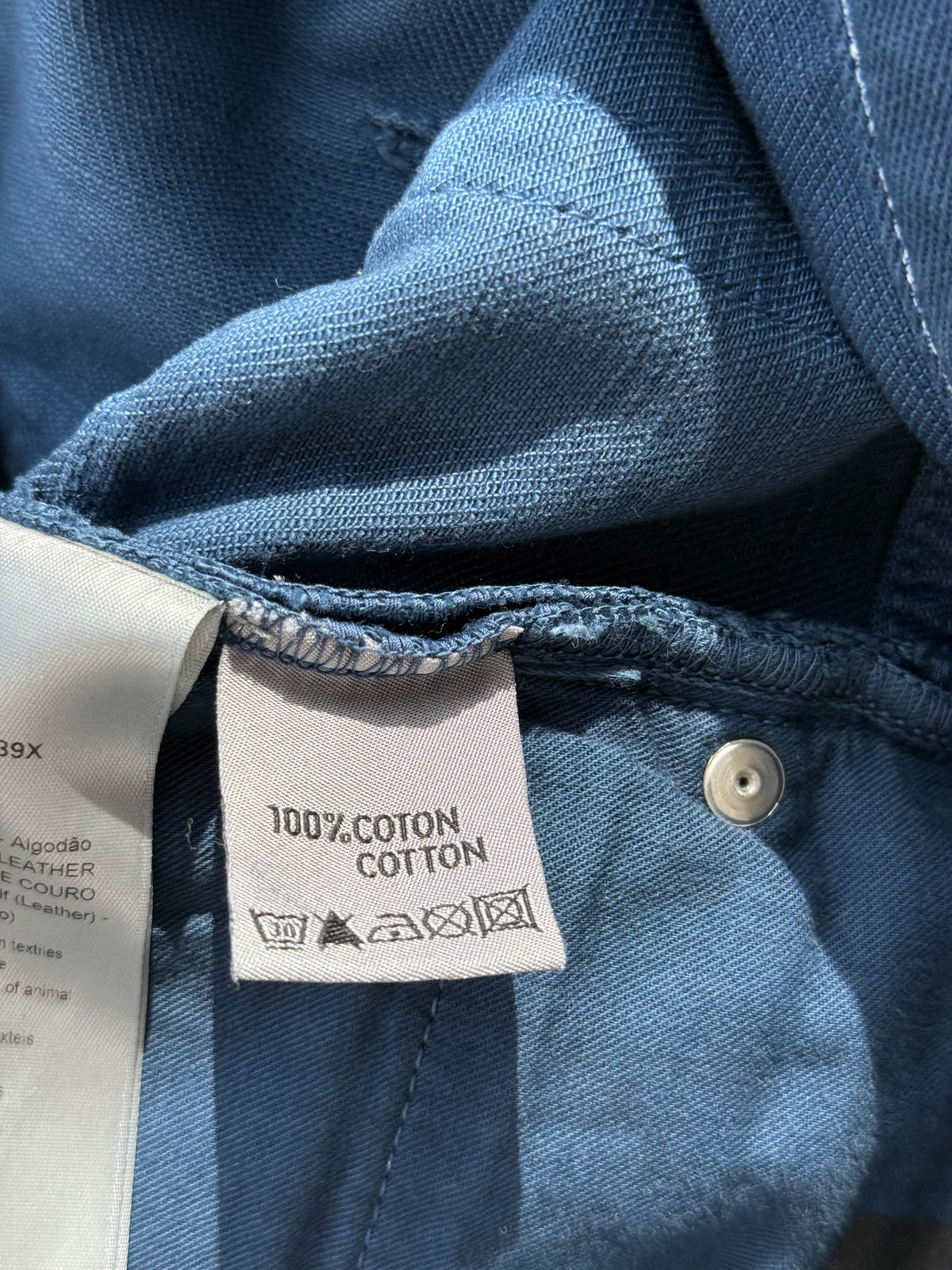 Dior Blue Slim Jeans