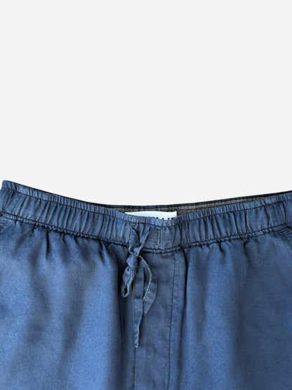 Loewe Navy Jacquard Monogram Shorts
