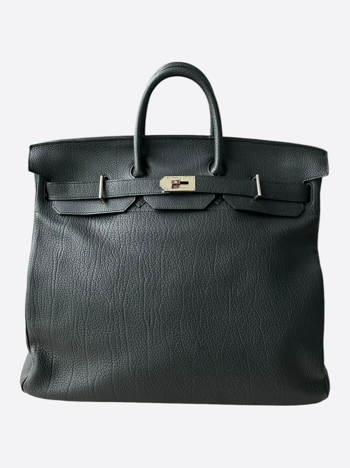 Hermes Black Togo HAC Birkin 50