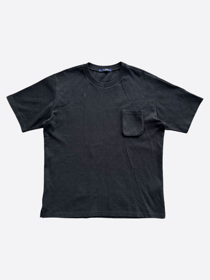 Louis Vuitton Black Monogram Pocket T-Shirt