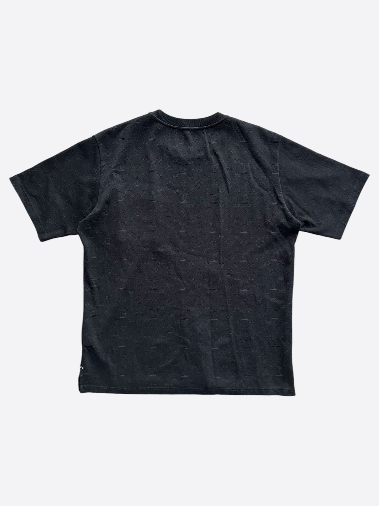 Louis Vuitton Black Monogram Pocket T-Shirt