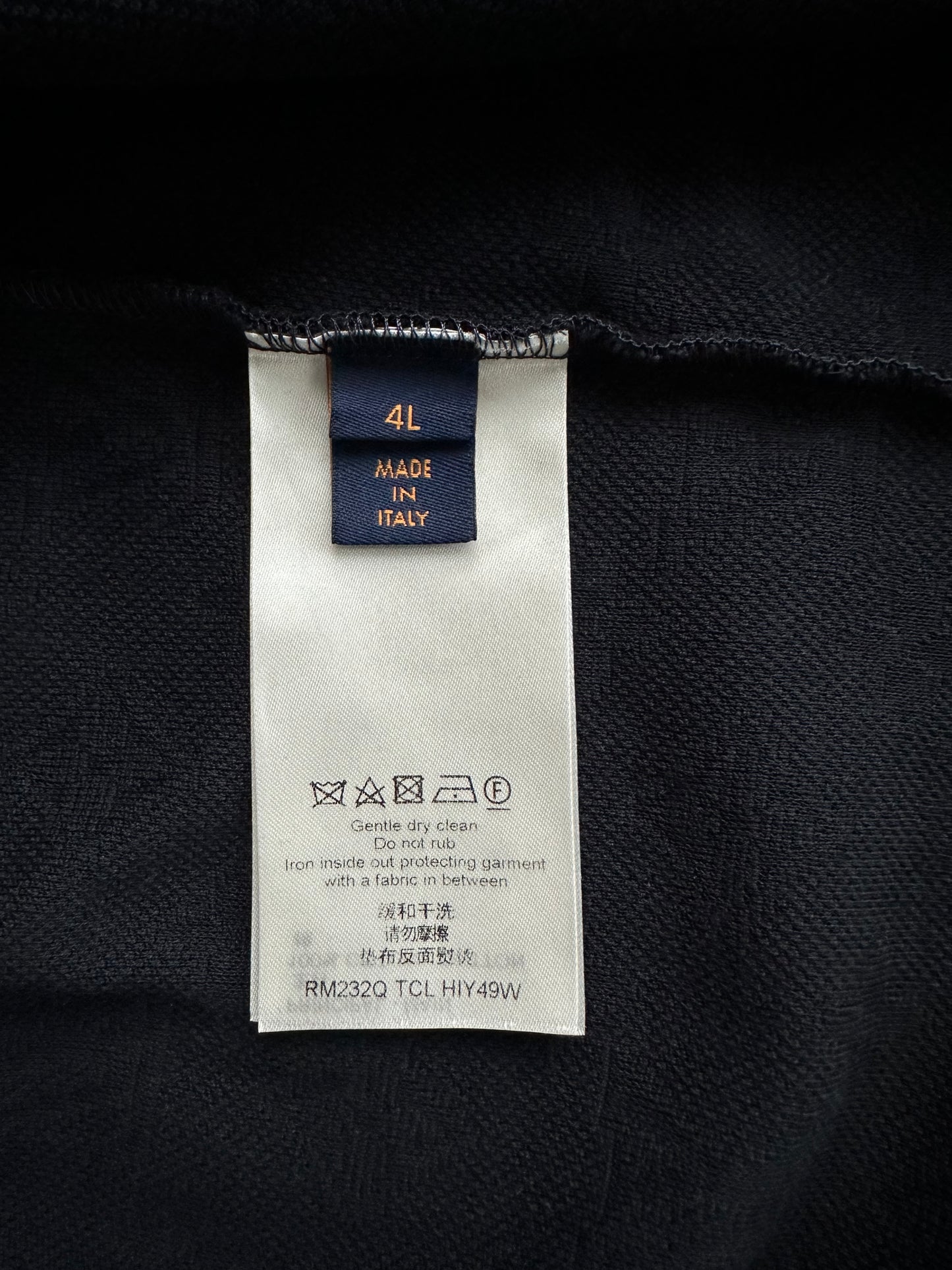 Louis Vuitton Navy Monogram Pocket T-Shirt