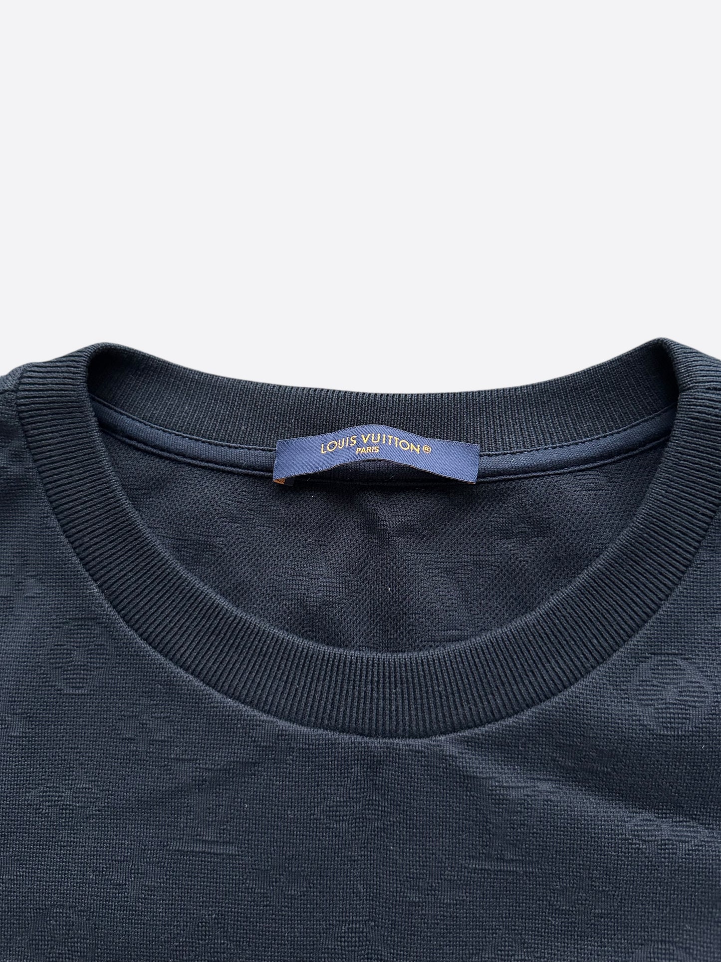 Louis Vuitton Navy Monogram Pocket T-Shirt