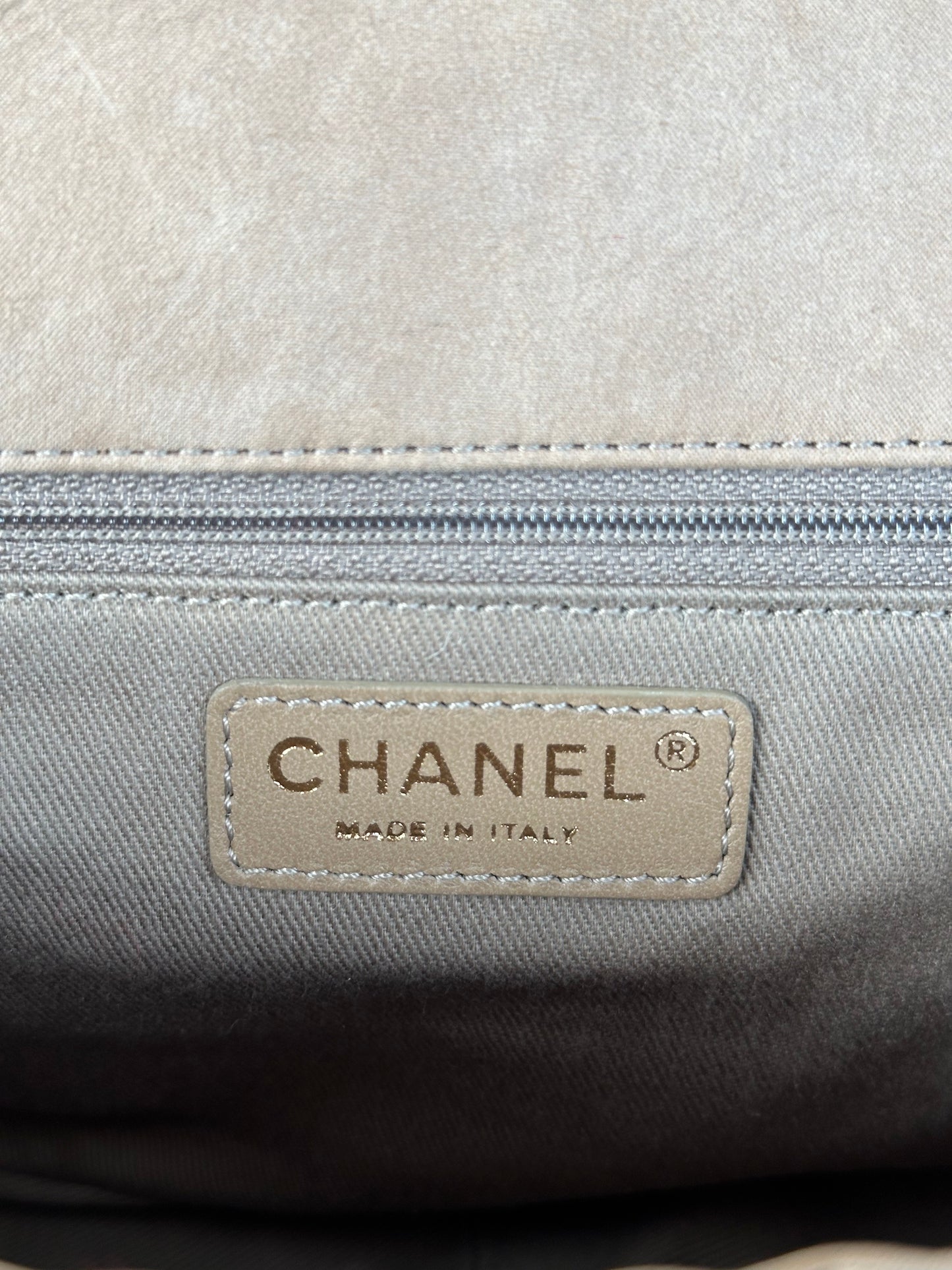 Chanel Multicolor Woven Dubai Pom Pom Medium Flap Bag
