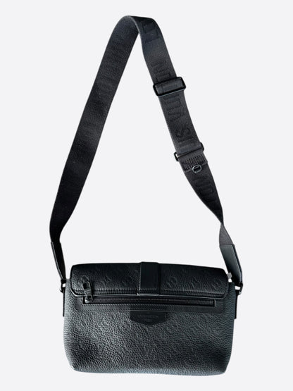 Louis Vuitton Black Taurillon Monogram S-Cape Messenger Bag