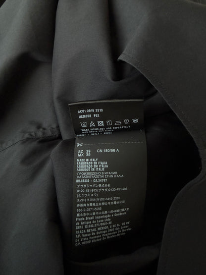 Prada Black Button Up Shirt